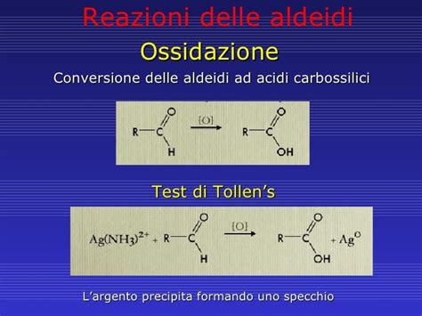 ossidazione aldeidi.